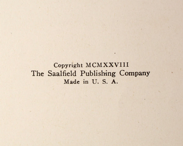 Shoes and Ships and Sealing Wax by Ethel Clere Chamberlin | 1928 Antique Children's Book | Bixley Shop