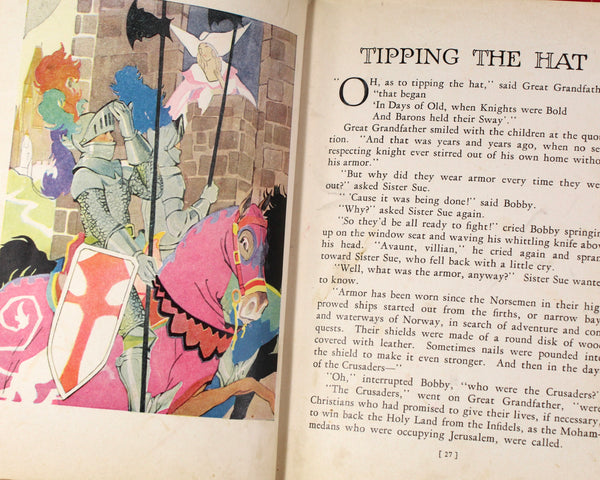 Shoes and Ships and Sealing Wax by Ethel Clere Chamberlin | 1928 Antique Children's Book | Bixley Shop