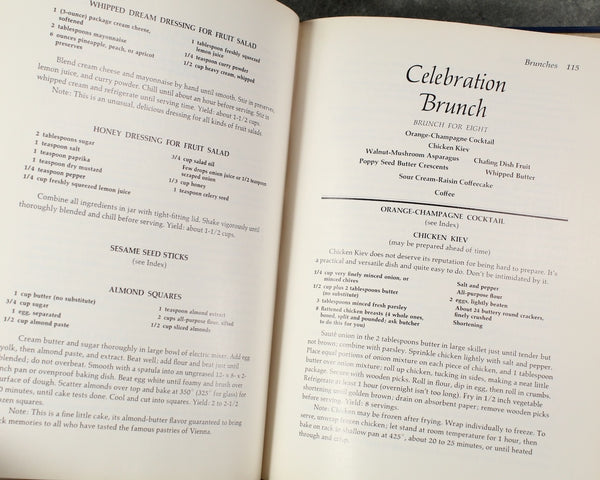 Southern Living Party Cookbook - Complete Menus & Entertaining Guide | 1972 First Edition | Southern Cooking |Bixley Shop