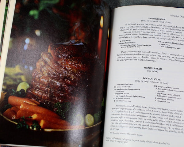 Southern Living Party Cookbook - Complete Menus & Entertaining Guide | 1972 First Edition | Southern Cooking |Bixley Shop