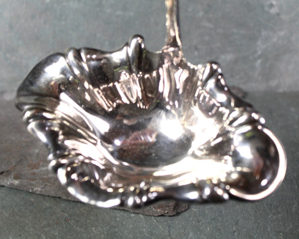 Sterling Silver Handle Punch Ladle | Ornate Georgian Silver Ladle | Holiday Table | Bixley Shop