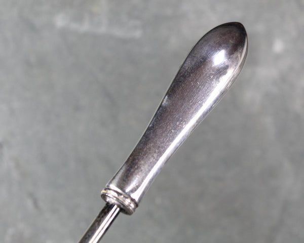 Sterling Silver Handle Punch Ladle | Ornate Georgian Silver Ladle | Holiday Table | Bixley Shop
