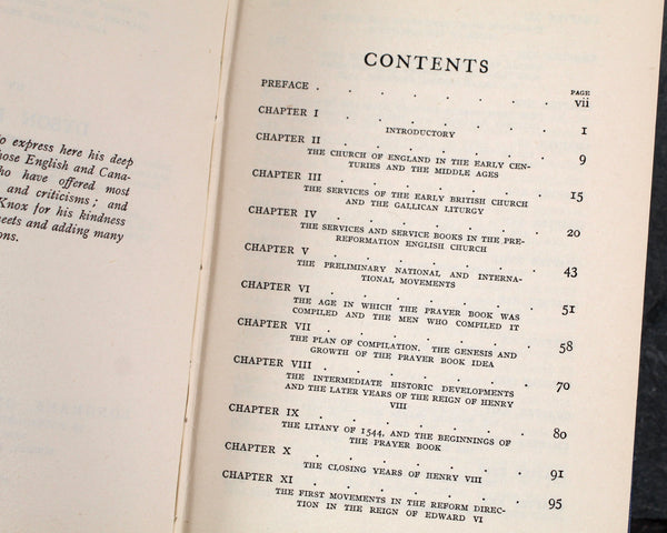 The Story of the English Prayer Book by Dyson Hague | 1926 Religious History Book | Bixley Shop