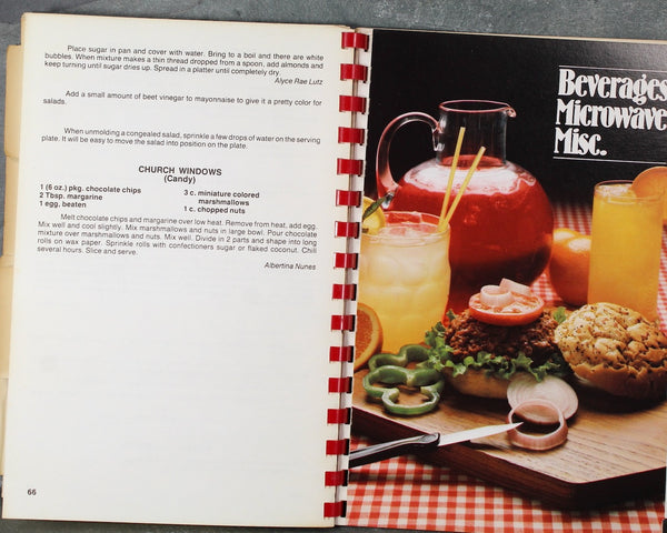 TAUNTON, MASSACHUSETTS - Happiness is Homemade Cookbook by the St. Joseph's Women's Club, 1984 | Bixley Shop