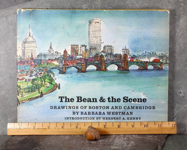 Bean at the Scene by Barbara Westman | 1969 | Classic Boston Picture Book | Children's Book About Boston | Bixley Shop