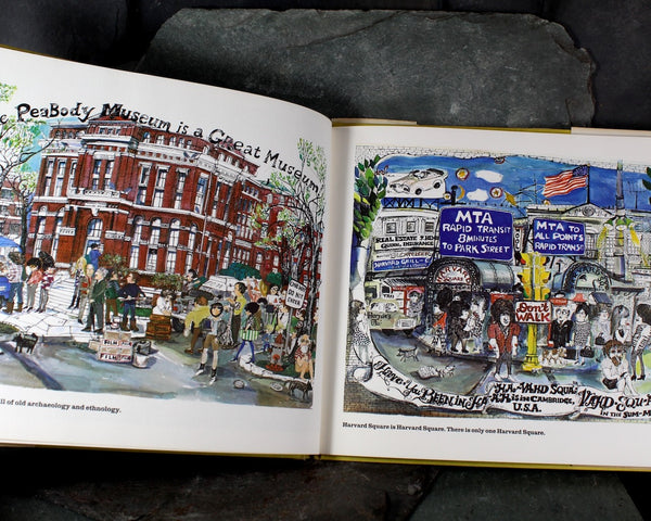 Bean at the Scene by Barbara Westman | 1969 | Classic Boston Picture Book | Children's Book About Boston | Bixley Shop