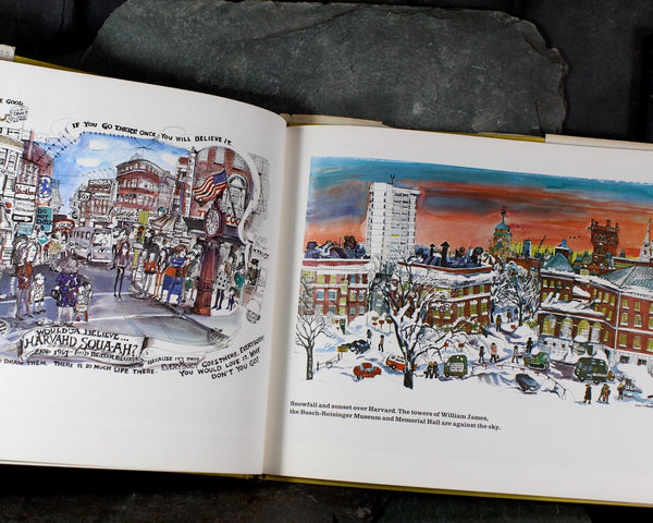 Bean at the Scene by Barbara Westman | 1969 | Classic Boston Picture Book | Children's Book About Boston | Bixley Shop