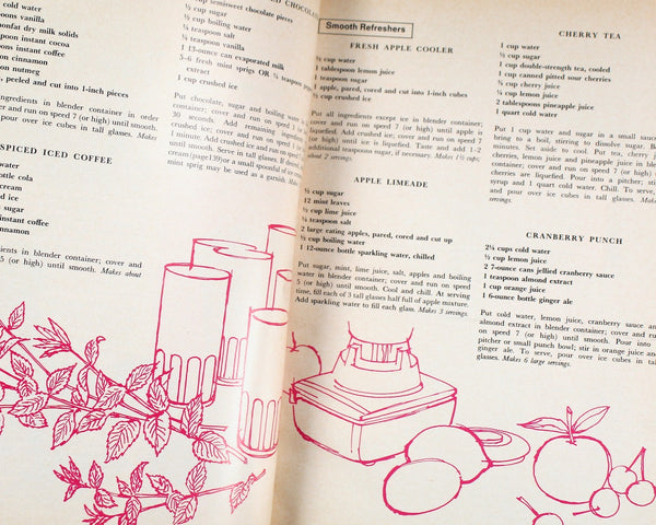 The Blender Way to Better Cooking | Edited by Betty Sullivan | 1965 | Published by Hamilton Beach Blenders & Golden Press