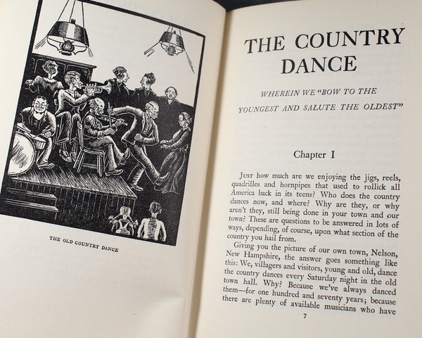 The Country Dance Book by Beth Holman and Ralph Page | 1937 Square Dancing Book | Bixley Shop