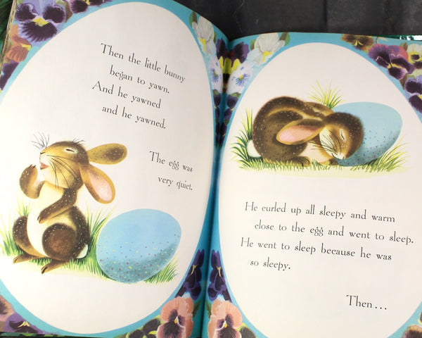 The Golden Egg Book by Margaret Wise Brown | Illustrated by Leonard Weisgard | 1947 Vintage Children's Picture Book | Easter Bunny