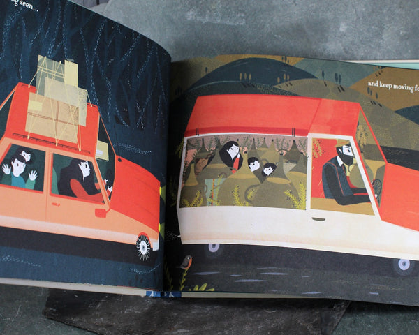 The Journey by Francesca Sanna | 2016 Children's Picture Book | Book About Refugees | Endorsed by Amnesty International