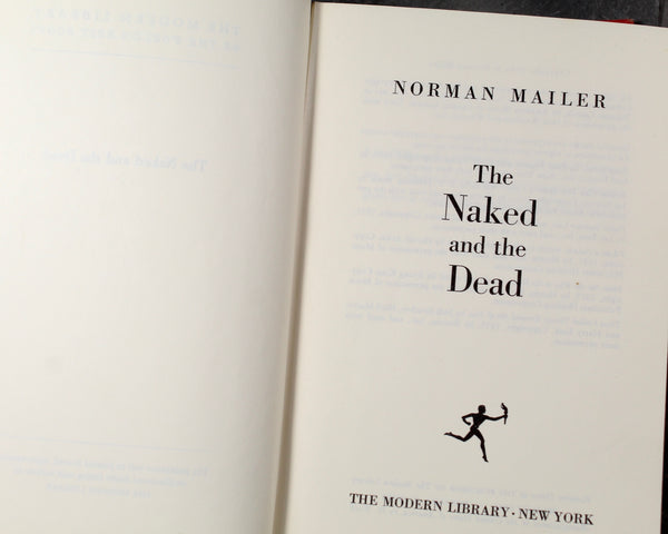 1948 Modern Library Edition of The Naked & The Dead by Norman Mailer | Bixley Shop