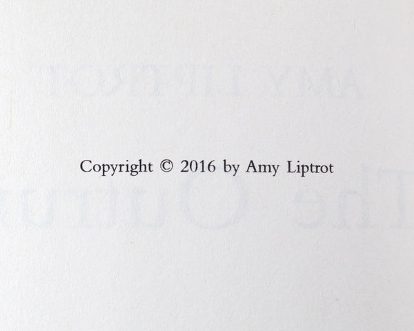 RARE! Advanced, Uncorrected Proof of The Outrun: A Memoir by Amy Liptrot, 2016 | Paperback Advanced Copy | Best Non-Fiction Book, 2016