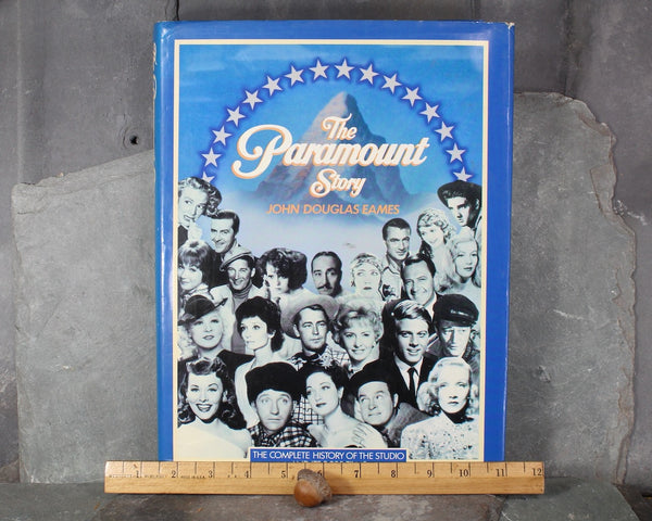 The Paramount Story by John Douglas Eames | 1985 FIRST EDITION Hollywood Coffee Table Book | Paramount Studios History | Bixley Shop