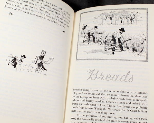 The Shaker Cook Book: Not by Bread Alone by Caroline B. Piercy | Vintage Shaker Cookbook | 1953 First Edition | Bixley Shop