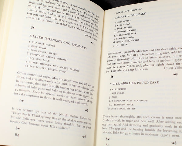 The Shaker Cook Book: Not by Bread Alone by Caroline B. Piercy | Vintage Shaker Cookbook | 1953 First Edition | Bixley Shop