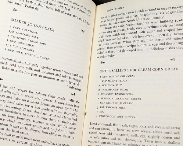 The Shaker Cook Book: Not by Bread Alone by Caroline B. Piercy | Vintage Shaker Cookbook | 1953 First Edition | Bixley Shop