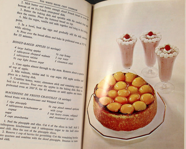 The White House Chef Cookbook by Rene Verdon | JFK Chef Cookbook | 1968 First Edition | Bixley Shop