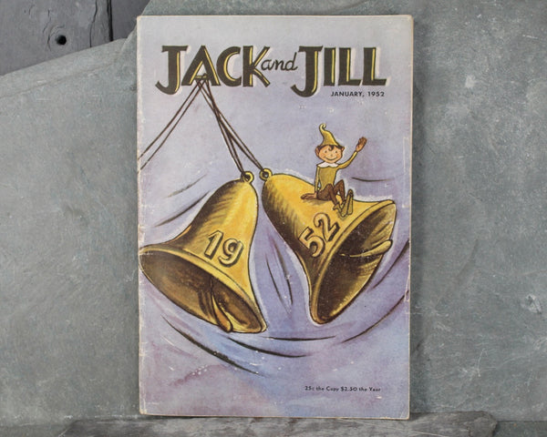 1952 Jack & Jill Magazines | Set of 6 | Vintage Jack and Jill Magazine - Vintage Children's Magazine