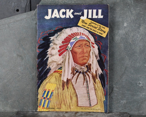 1952 Jack & Jill Magazines | Set of 6 | Vintage Jack and Jill Magazine - Vintage Children's Magazine