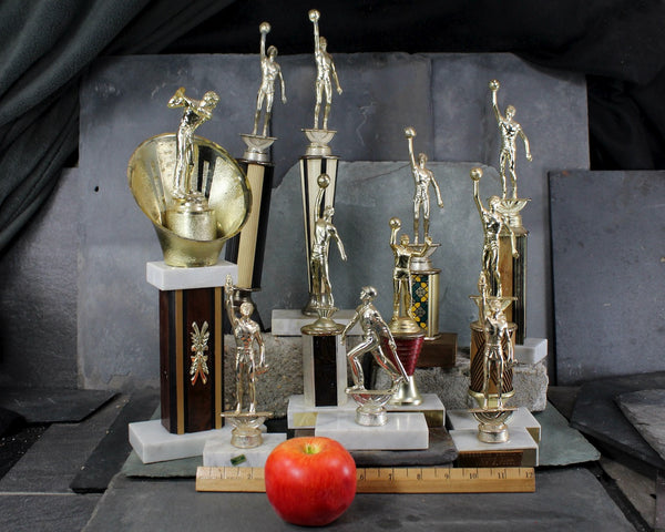 1970s Sports Trophies | Your Choice of Basketball, Baseball, Golf, etc. | Vintage High School Trophies | Bixley Shop