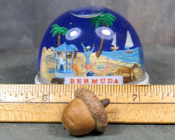 Vintage Bermuda Souvenir Snow Globe | 1970s Bermuda Snow Globe | Bixley Shop