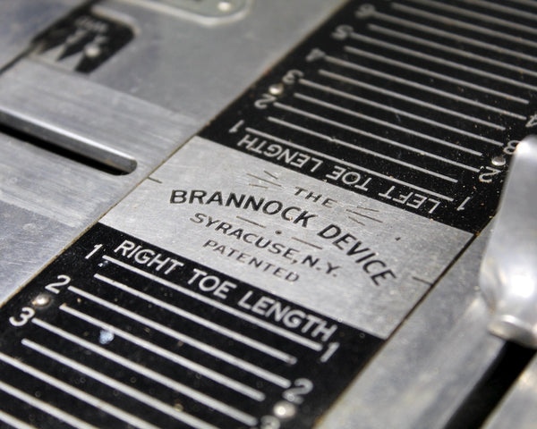Vintage Brannock Device | Foot Measuring Device | Men's International Standard Foot Measuring Device | Bixley Shop
