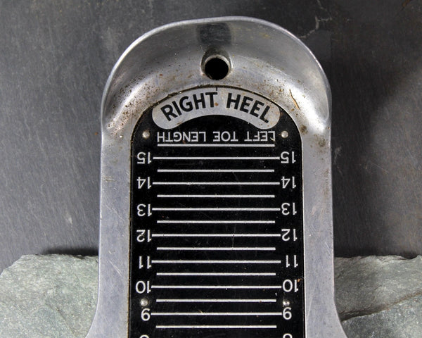 Vintage Brannock Device | Foot Measuring Device | Men's International Standard Foot Measuring Device | Bixley Shop