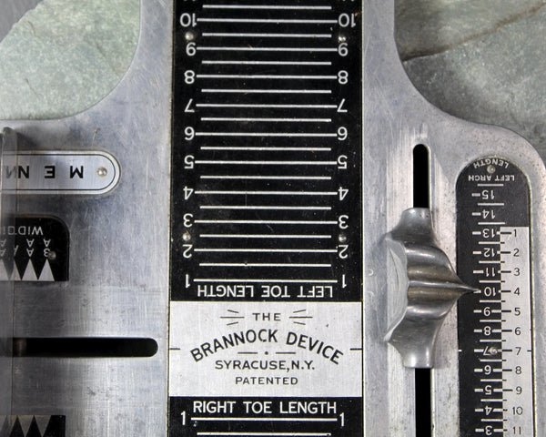 Vintage Brannock Device | Foot Measuring Device | Men's International Standard Foot Measuring Device | Bixley Shop