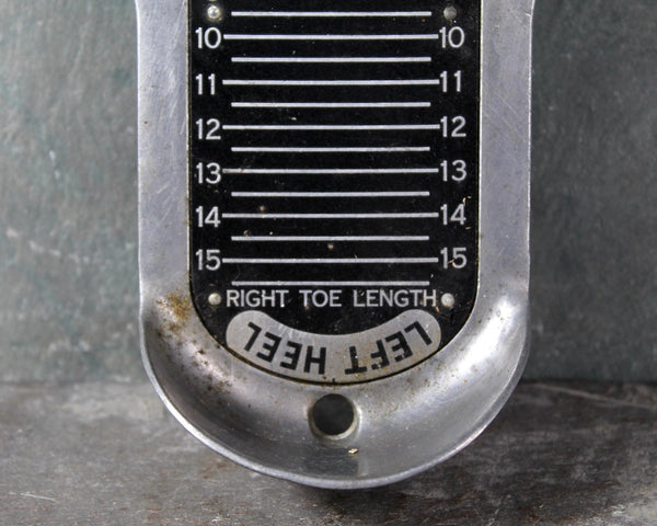 Vintage Brannock Device | Foot Measuring Device | Men's International Standard Foot Measuring Device | Bixley Shop