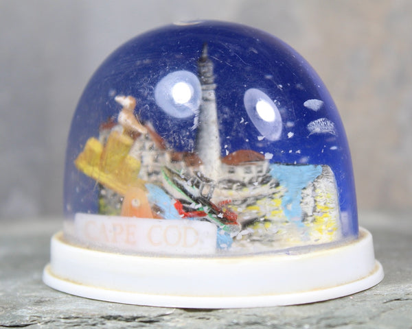 Vintage Cape Cod Souvenir Snow Globe | 1970s Cape Cod, Massachusetts Snow Globe | Bixley Shop