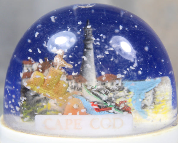 Vintage Cape Cod Souvenir Snow Globe | 1970s Cape Cod, Massachusetts Snow Globe | Bixley Shop