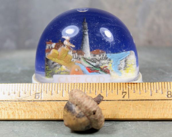 Vintage Cape Cod Souvenir Snow Globe | 1970s Cape Cod, Massachusetts Snow Globe | Bixley Shop