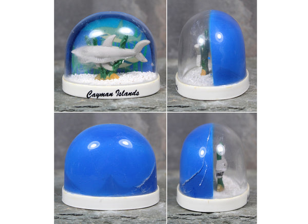 RARE! Vintage Cayman Islands Souvenir Snow Globe | 1970s Cayman Islands Snow Globe | Bixley Shop