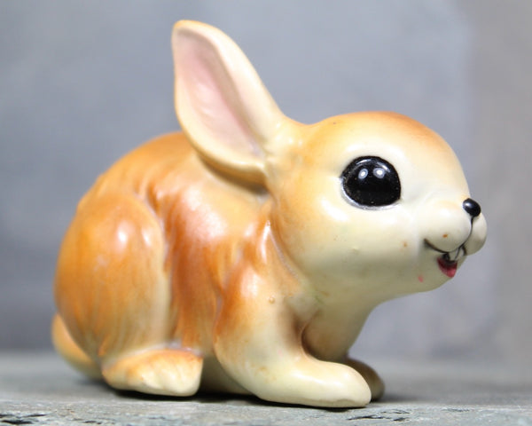 FOR BUNNY LOVERS! Porcelain Baby Bunny Figurine | Easter Bunny Figurine | Bixley Shop