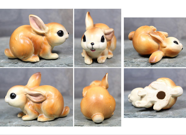 FOR BUNNY LOVERS! Porcelain Baby Bunny Figurine | Easter Bunny Figurine | Bixley Shop