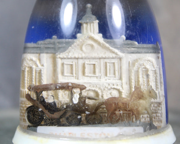 Vintage Charleston, South Carolina Souvenir Snow Globe | 1970s Charleston Snow Globe | Bixley Shop