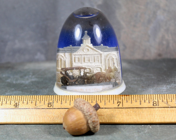 Vintage Charleston, South Carolina Souvenir Snow Globe | 1970s Charleston Snow Globe | Bixley Shop