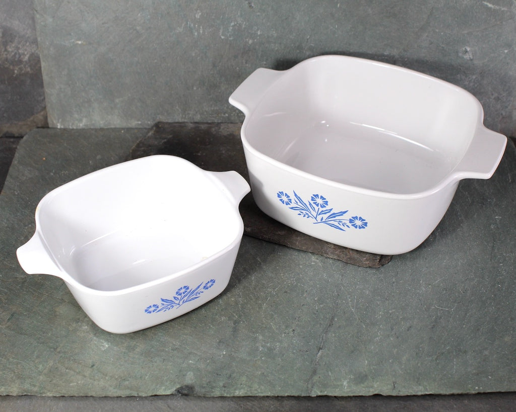 Vintage Corning Ware Casserole Dishes without Lids P 43 B 700ml and Bixley Shop