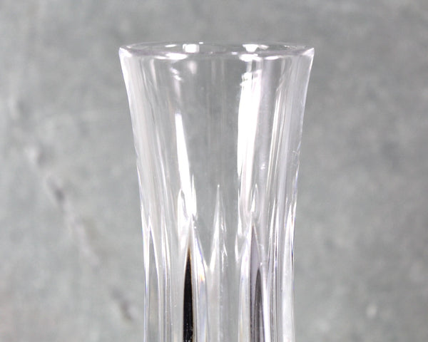 Vintage Crystal Bud Vase | Bixley Shop