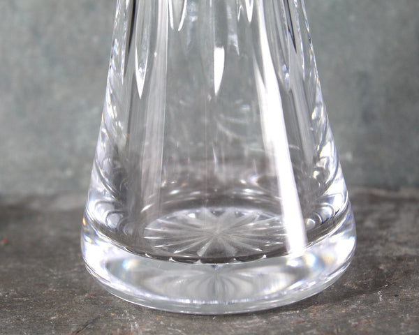 Vintage Crystal Bud Vase | Bixley Shop