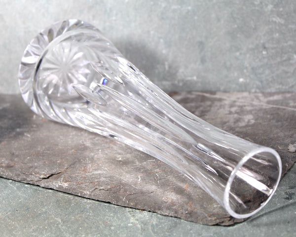 Vintage Crystal Bud Vase | Bixley Shop