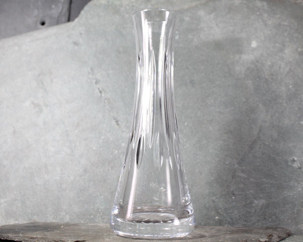 Vintage Crystal Bud Vase | Bixley Shop