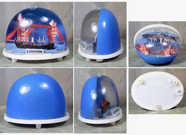 Vintage London, England Souvenir Snow Globe | 1970s London Snow Globe | Tower Bridge | London Bridge | Bixley Shop