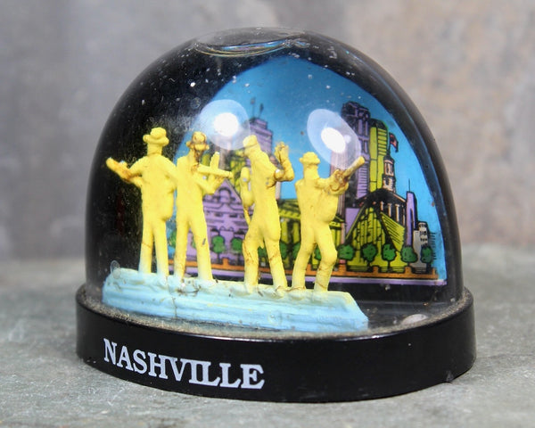 Vintage Nashville Souvenir Snow Globe | 1970s Nashville Tennessee Snow Globe | Bixley Shop