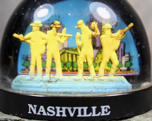 Vintage Nashville Souvenir Snow Globe | 1970s Nashville Tennessee Snow Globe | Bixley Shop