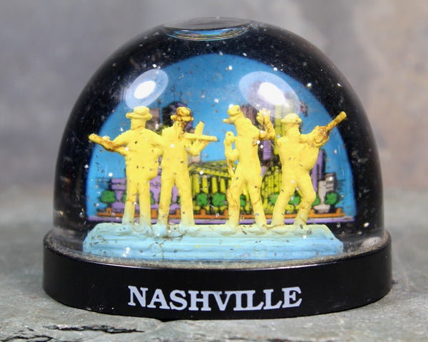 Vintage Nashville Souvenir Snow Globe | 1970s Nashville Tennessee Snow Globe | Bixley Shop