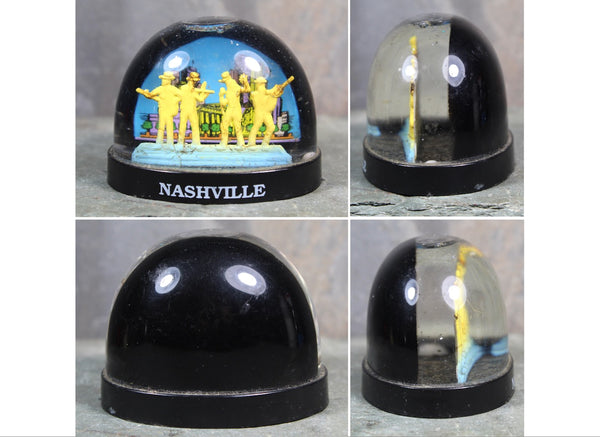 Vintage Nashville Souvenir Snow Globe | 1970s Nashville Tennessee Snow Globe | Bixley Shop