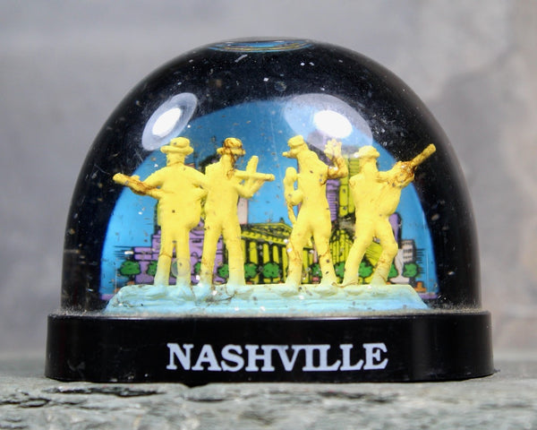 Vintage Nashville Souvenir Snow Globe | 1970s Nashville Tennessee Snow Globe | Bixley Shop