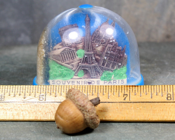 RARE! Vintage Paris Souvenir Snow Globe | 1970s Paris France Snow Globe | Eiffel Tower | Made in France | Bixley Shop